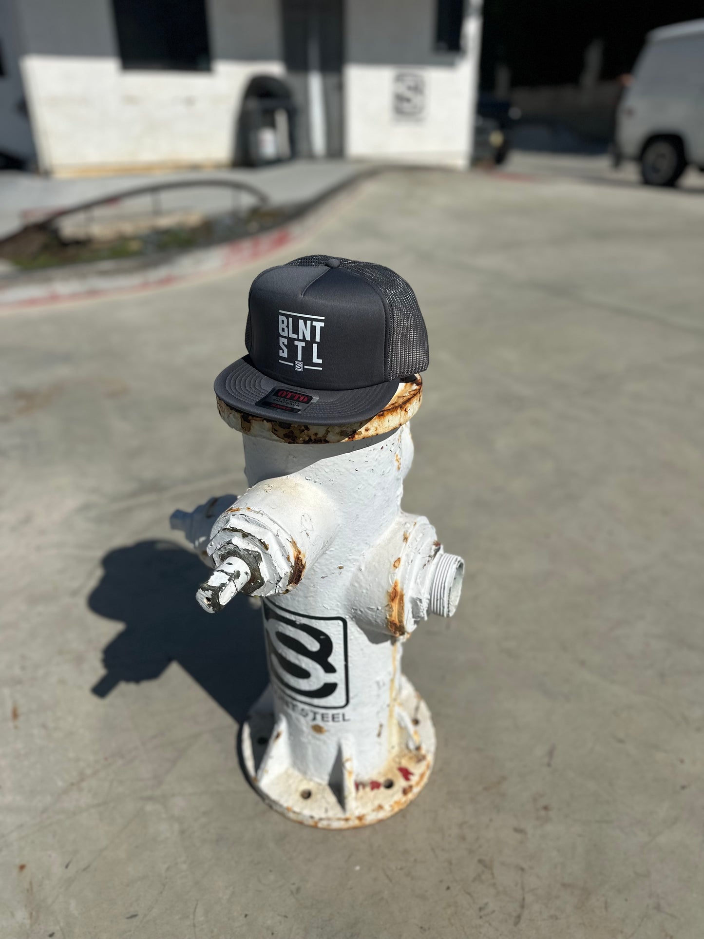 Blunt Steel "Alloy" Grey Trucker Hat