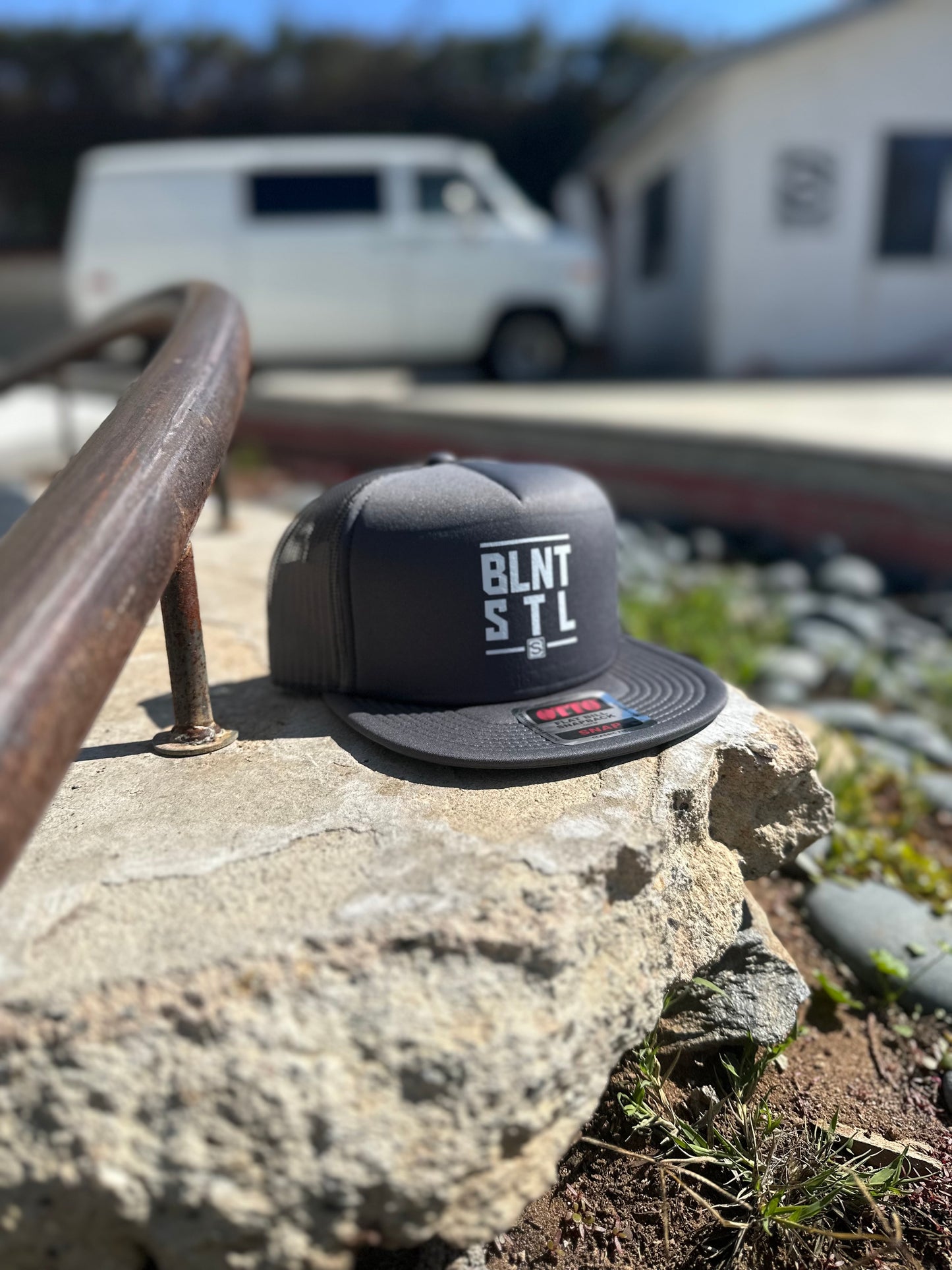 Blunt Steel "Alloy" Grey Trucker Hat