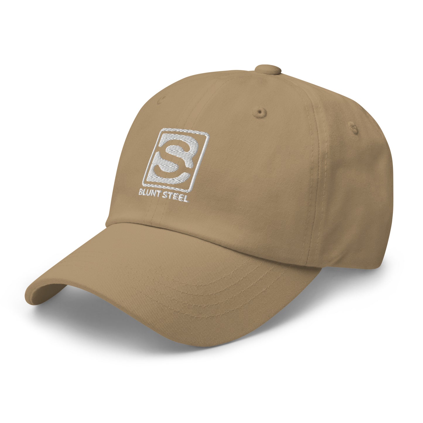 Blunt Steel "Myles" White Logo Dad Hat