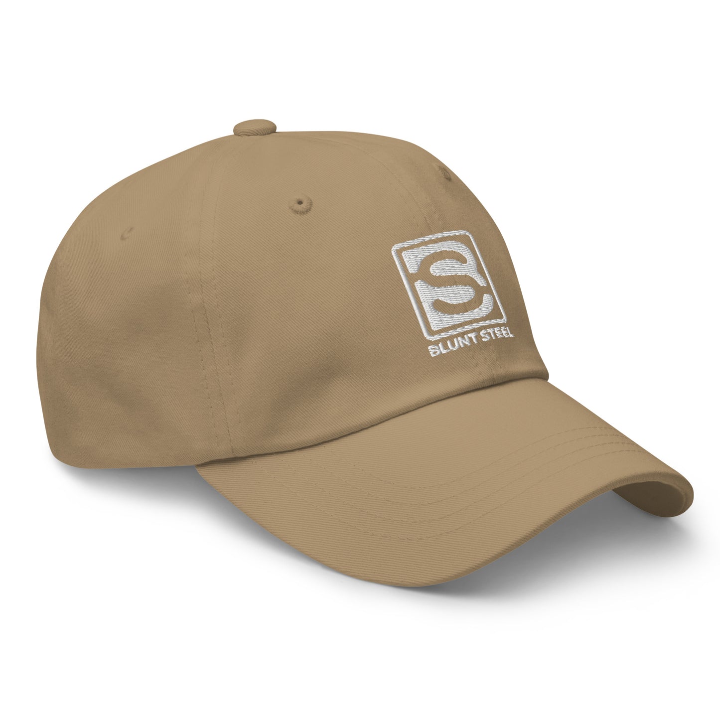 Blunt Steel "Myles" White Logo Dad Hat