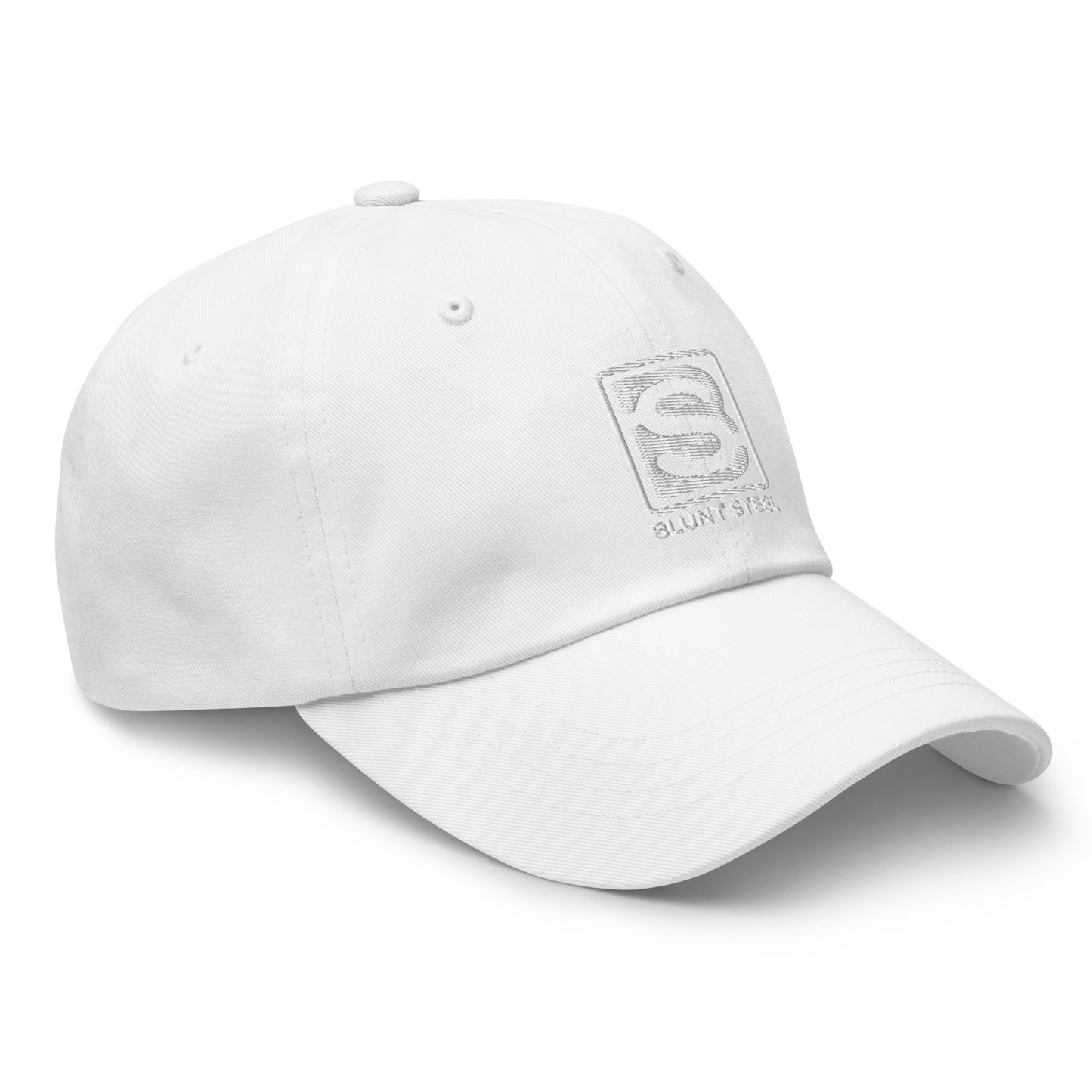Blunt Steel "Myles" White Logo Dad Hat
