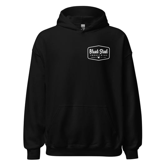 Blunt Steel "Badge" Dark colors Unisex Hoodie