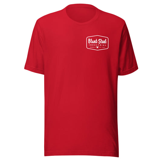 Blunt Steel "Badge" Dark Colors Unisex t-shirt