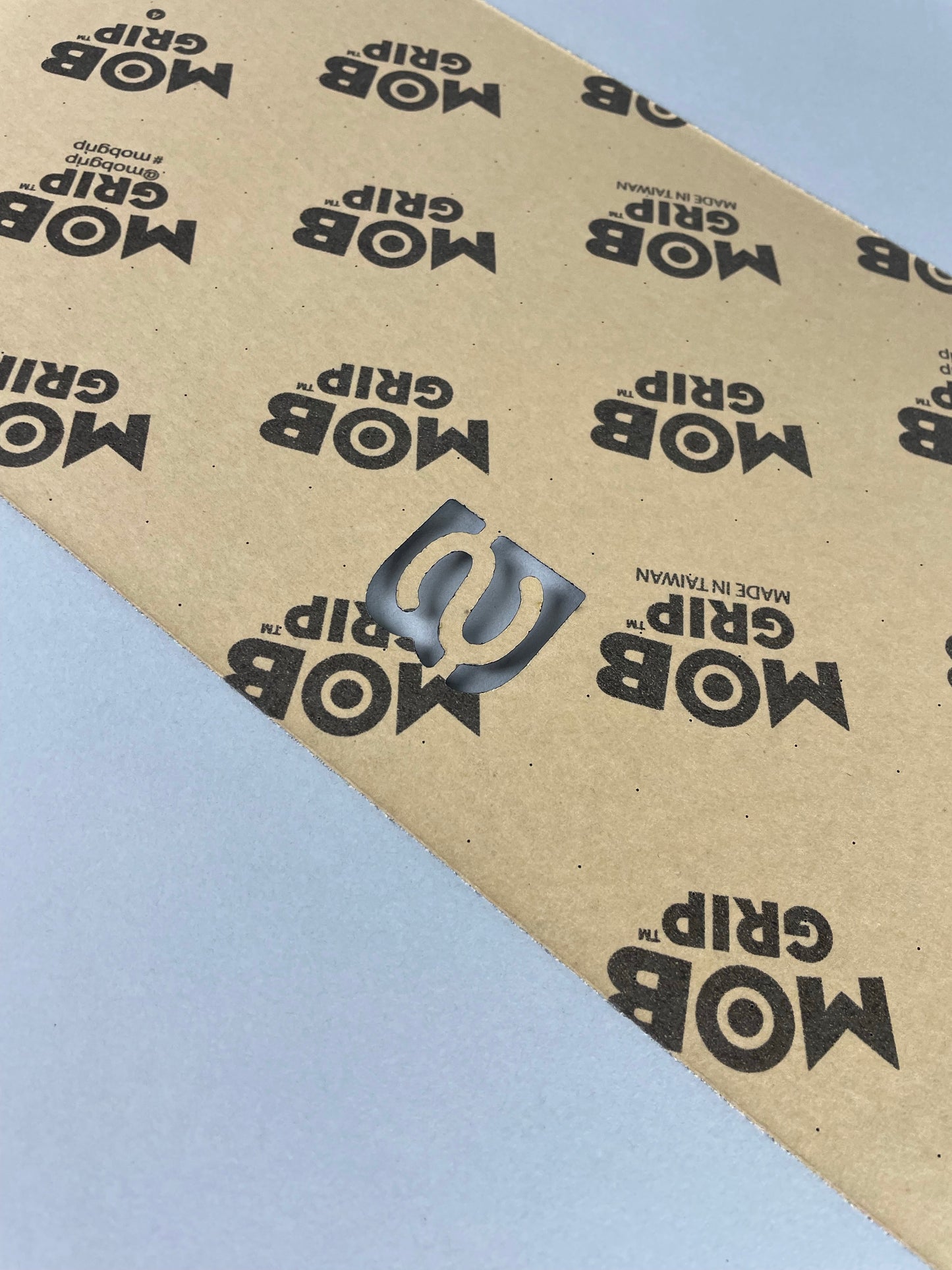 Blunt Steel Laser Cut Logo Mob Griptape