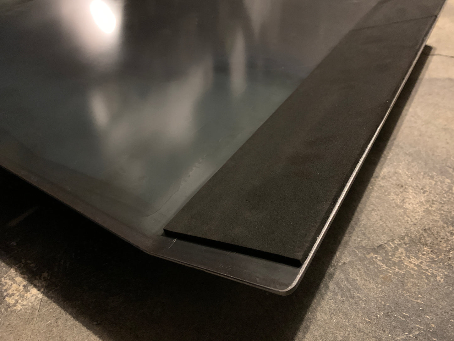 Blunt Steel Curb Ramp