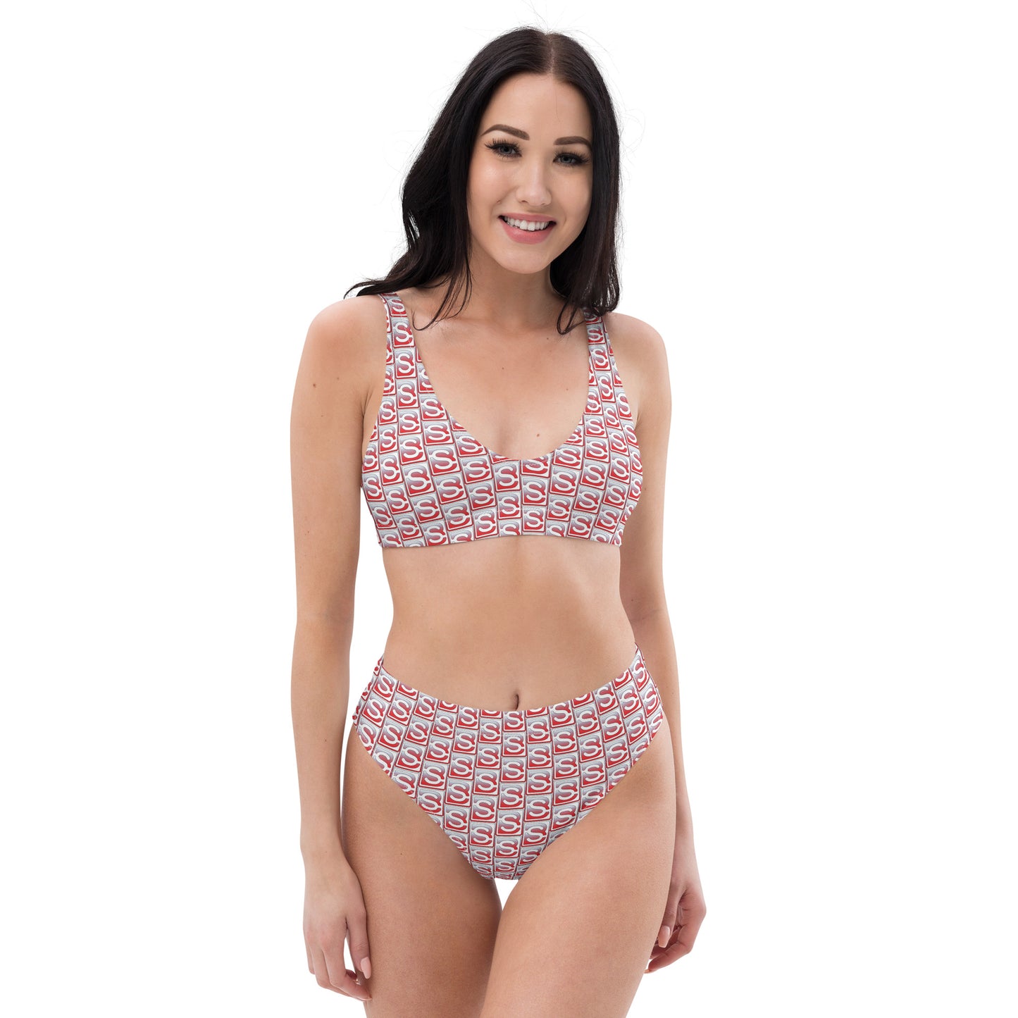 Blunt Steel "10" Recycled high-waisted bikini