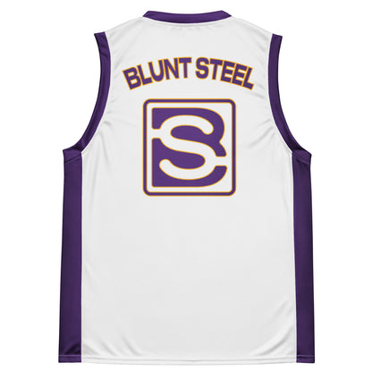 Blunt Steel Lagos Recycled unisex basketball jersey