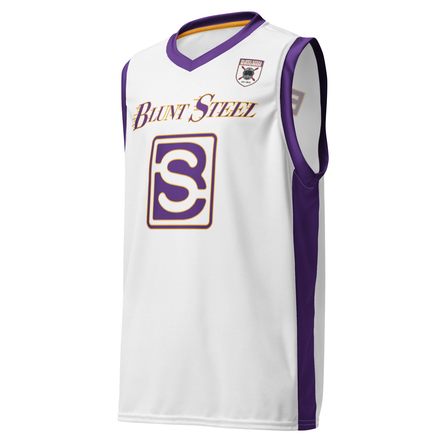 Blunt Steel Lagos Recycled unisex basketball jersey