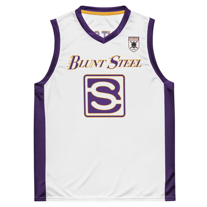 Blunt Steel Lagos Recycled unisex basketball jersey