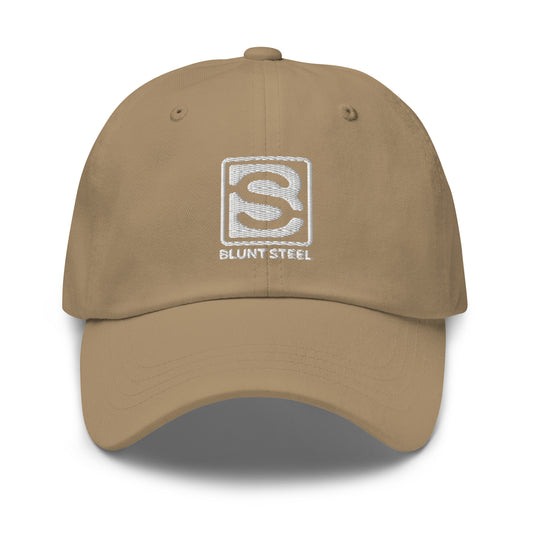 Blunt Steel "Myles" White Logo Dad Hat