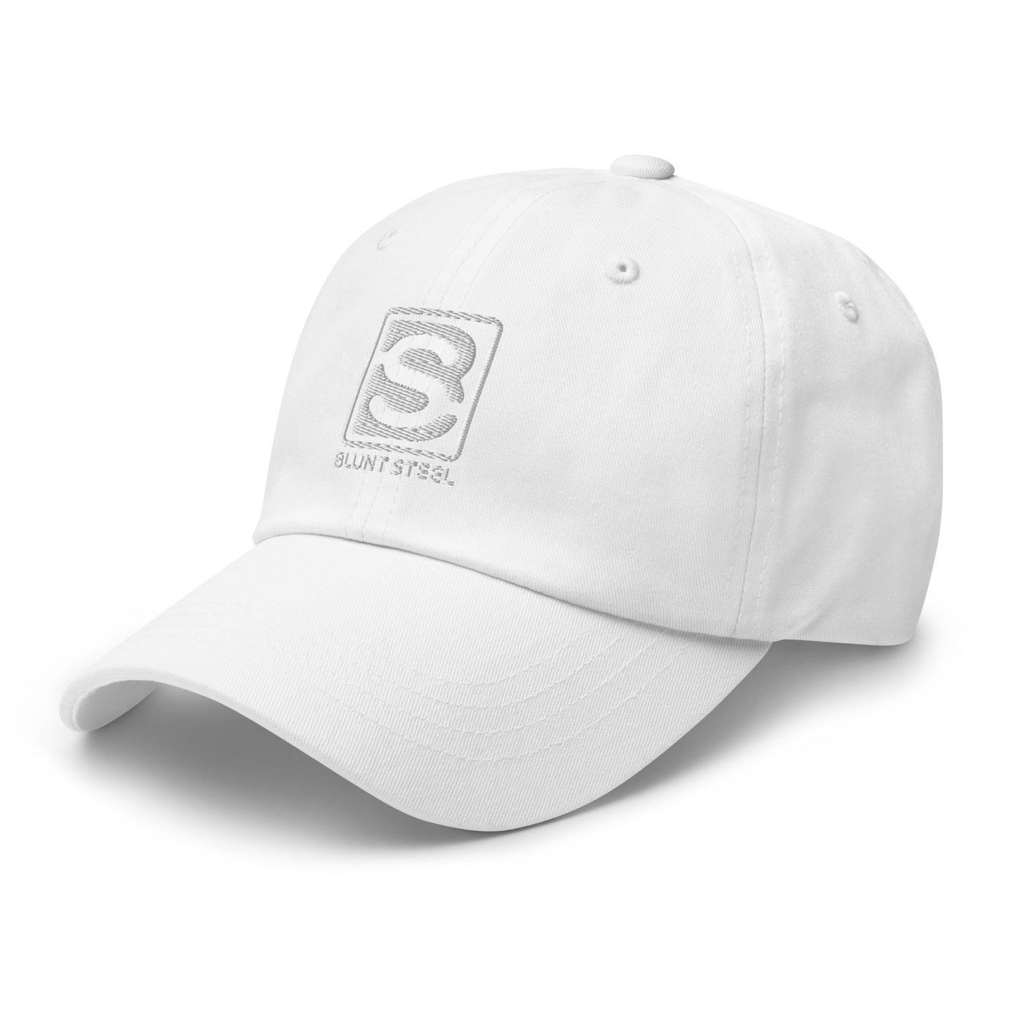 Blunt Steel "Myles" White Logo Dad Hat