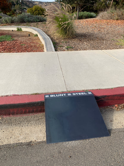 Blunt Steel Curb Ramp